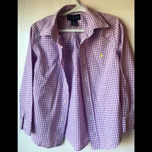 Ralph Lauren plaid cotton shirt